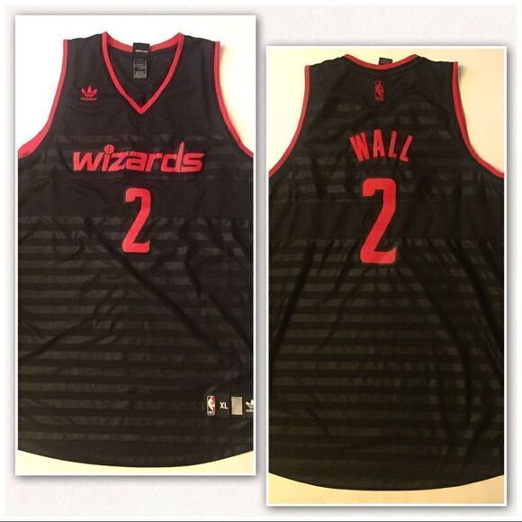 Adidas Wizards John Wall Jersey - Picture 1 of 5